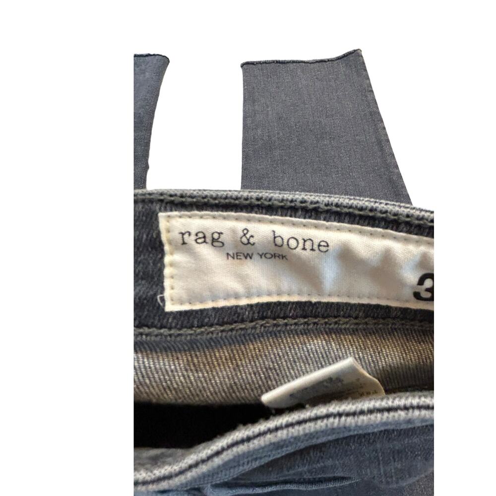 Rag and Bone Nina High-Rise Ankle Skinny Jeans in Universe - Size 32 - Picture 6 of 15